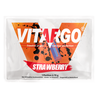 Vitargo CARBOLOADER Einzelportion (70 g) Strawberry )