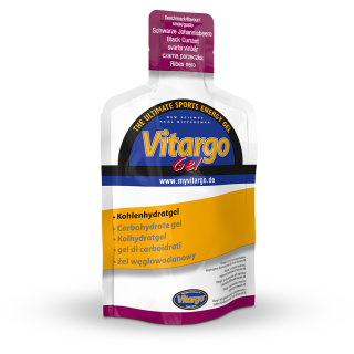 Vitargo GEL ohne Koffein BOX (24 Gels à 45 g) Schwarze Johannisbeere